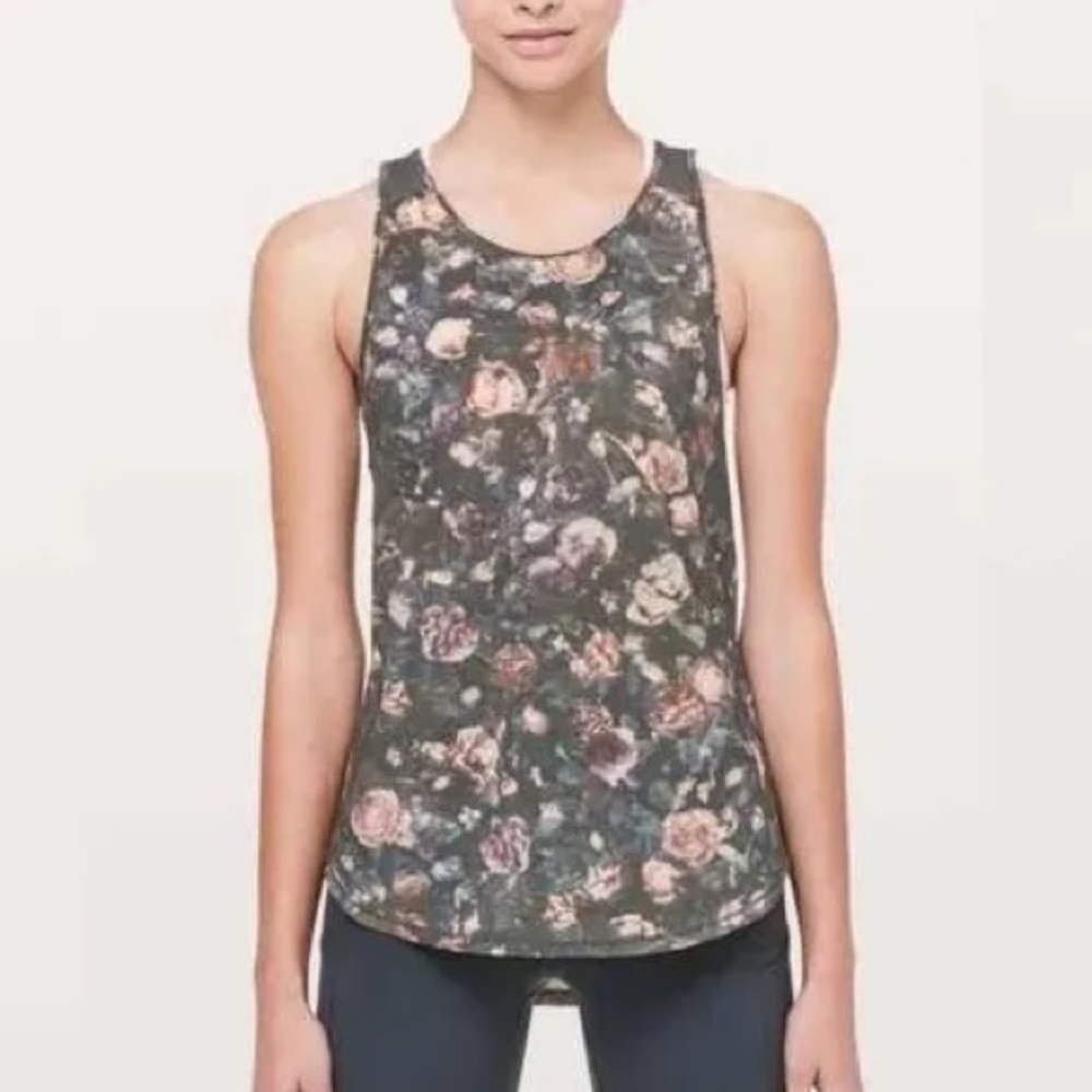 Lululemon Floral Tank Top